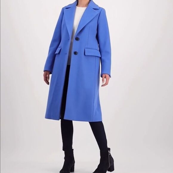 NWTs Michael Kors Single Breasted Wool Blend Coat Size 3X - Picture 2 of 12